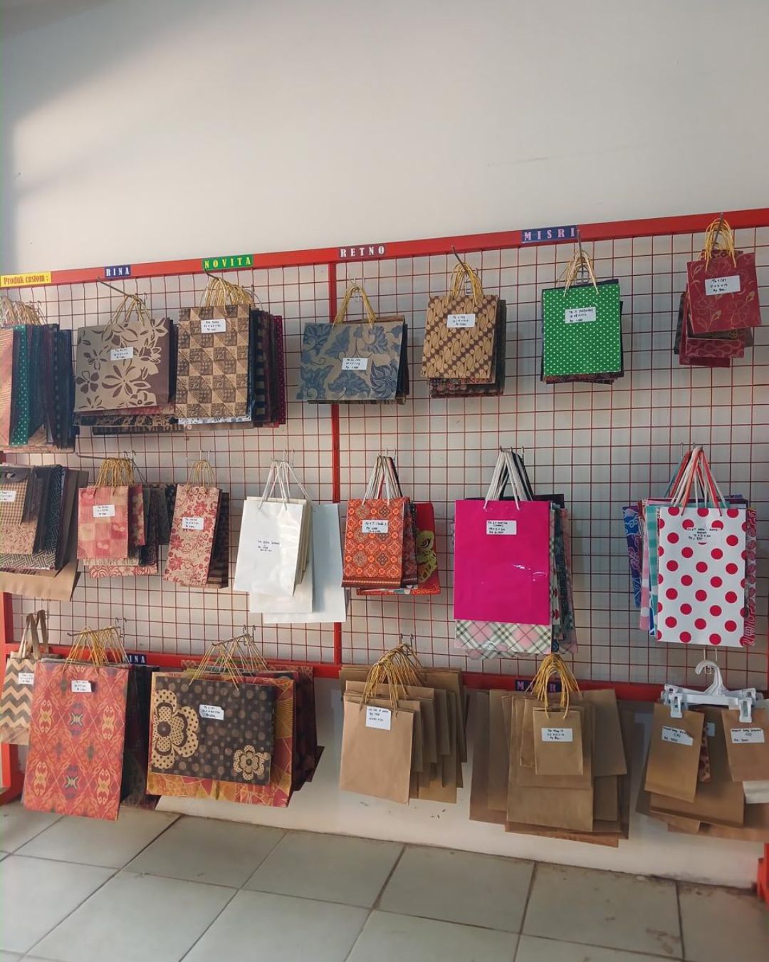 Jual Tas Kertas Ready Stock